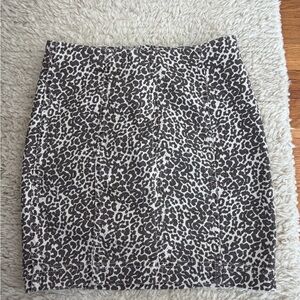 Free People Cheetah Mini Skirt - 0